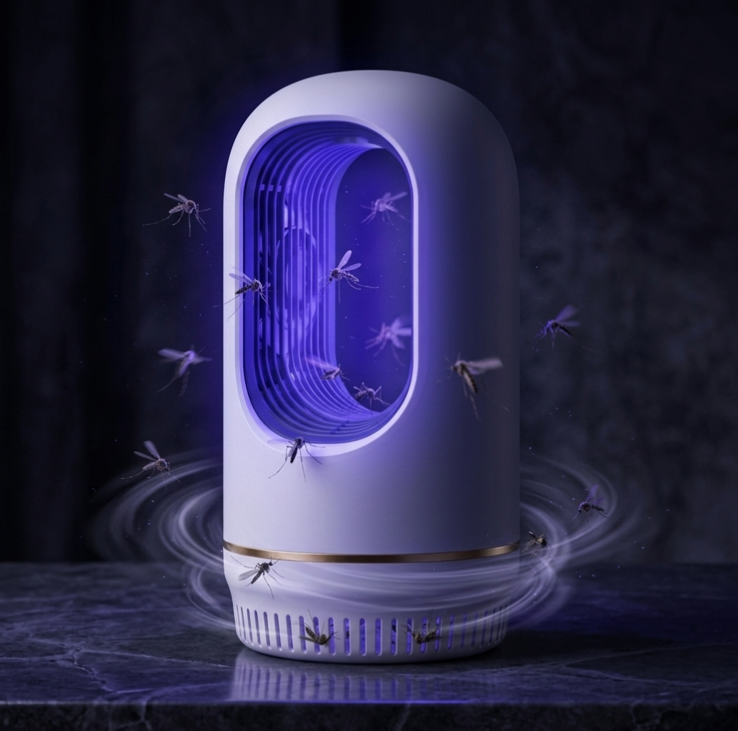 MoustiGo™ Piège anti-moustiques — Lampe UV silencieuse pour la maison