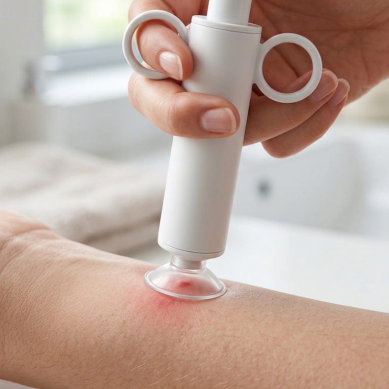 MoustiGo™ Extracteur de Venin Manuel — Aspire et Soulage les Piqûres en 30 Secondes